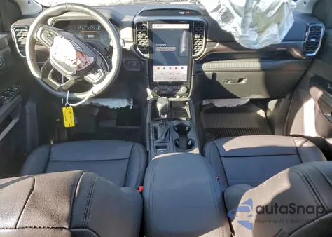 2025 Ford Ranger Lariat z USA, uszkodzony, nr VIN 1FTER4KP7SLE02841